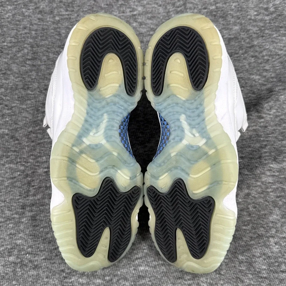 Air Jordan 11 Retro Low Legend Blue GS 7Y White‎ Ice Sneakers Youth